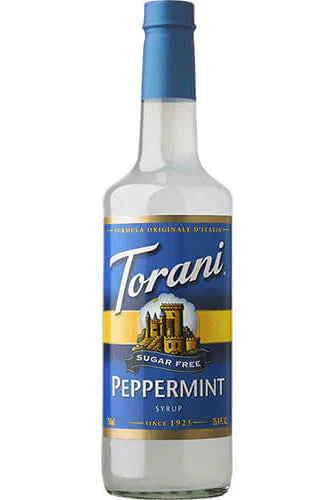 Torani Sugar Free Syrup Peppermint 750ml