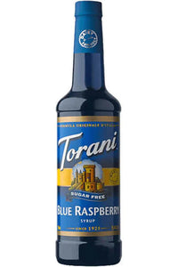 Torani Sugar Free Syrup Blue Raspberry 750ml